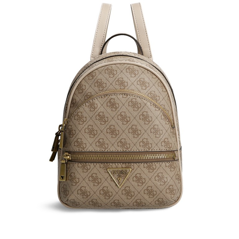 Rucksack Manhattan Latte Logo, Farbe: braun, Marke: Guess, EAN: 0190231484158, Abmessungen in cm: 22x28x10, Bild 1 von 6