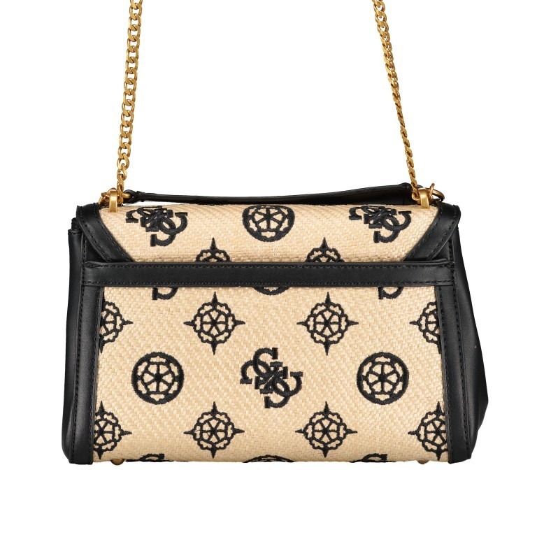 Tasche Katey Natural Black, Farbe: schwarz, Marke: Guess, EAN: 0190231597636, Abmessungen in cm: 26.5x18x8.5, Bild 3 von 7