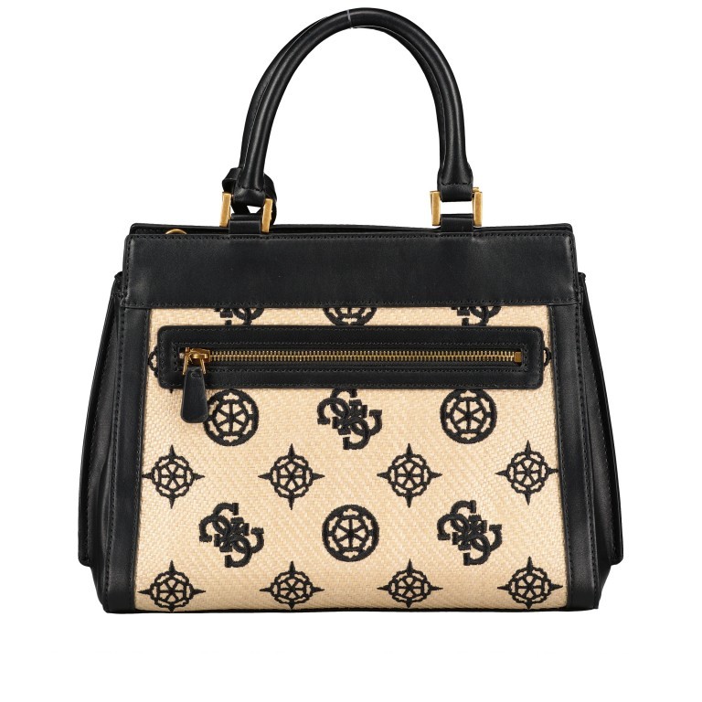 Handtasche Katey Natural Black, Farbe: schwarz, Marke: Guess, EAN: 0190231597667, Abmessungen in cm: 30x23.5x10.5, Bild 3 von 7
