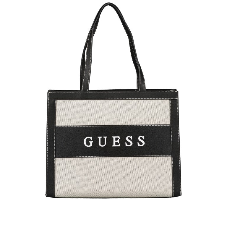 Shopper Salford Natural Black, Farbe: schwarz, Marke: Guess, EAN: 0190231662754, Abmessungen in cm: 40x31x14, Bild 1 von 5