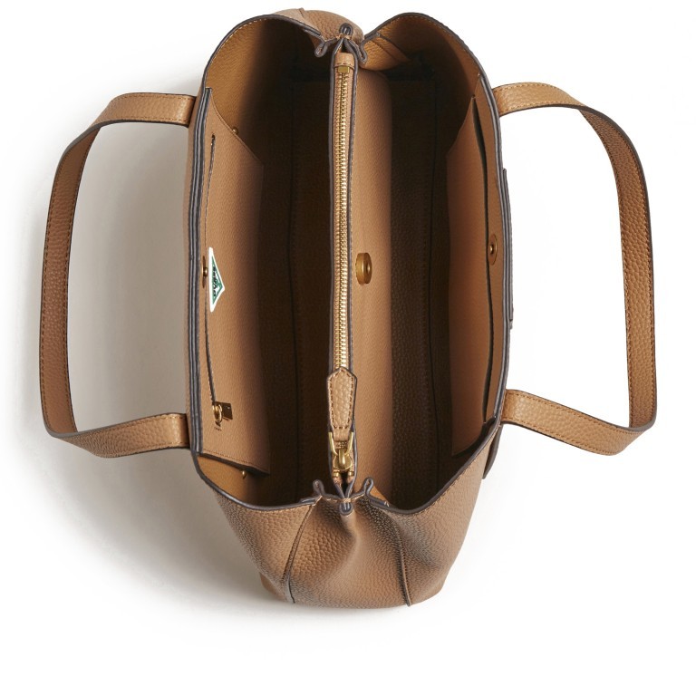 Shopper Eco Brenton Caramel, Farbe: cognac, Marke: Guess, EAN: 0190231615910, Abmessungen in cm: 35x23x11, Bild 5 von 5