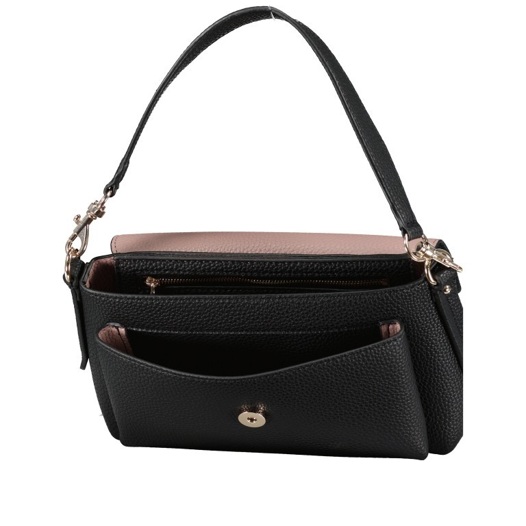 Umhängetasche Eco Brenton Black, Farbe: schwarz, Marke: Guess, EAN: 0190231605515, Abmessungen in cm: 23x16x10, Bild 8 von 8