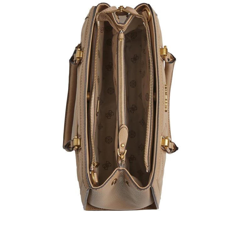 Handtasche Abey Beige, Farbe: beige, Marke: Guess, EAN: 0190231595069, Abmessungen in cm: 33x22x12, Bild 6 von 6