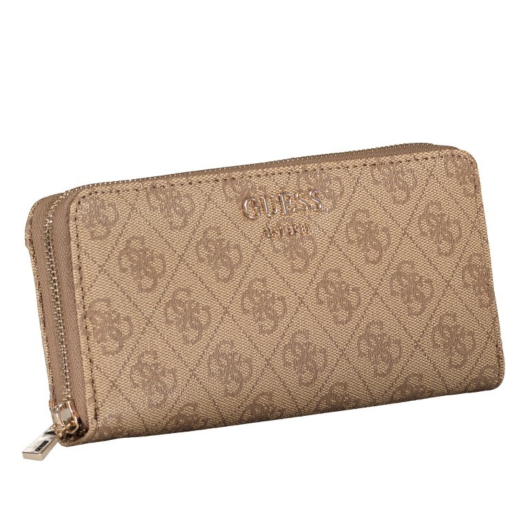Geldbörse Vikky Brown, Farbe: braun, Marke: Guess, EAN: 0190231147152, Abmessungen in cm: 20x10x2.5, Bild 2 von 4