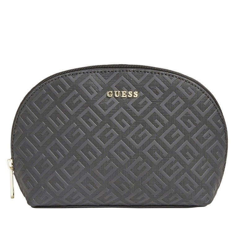 Kosmetiktasche Black, Farbe: schwarz, Marke: Guess, EAN: 7621826492744, Abmessungen in cm: 18x15x7, Bild 1 von 2