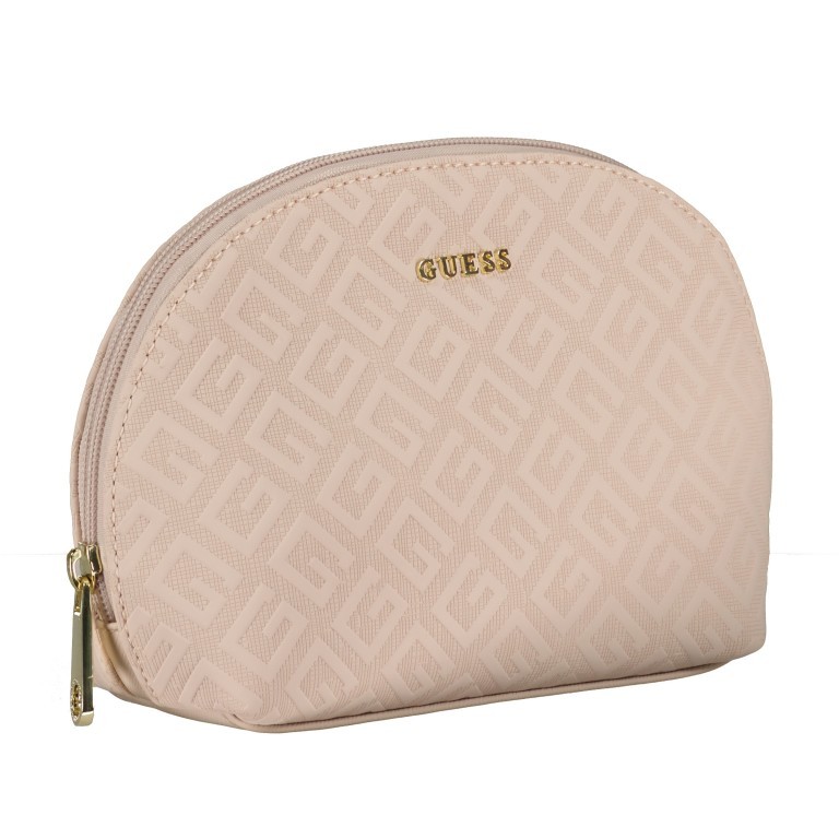 Kosmetiktasche Shell, Farbe: beige, Marke: Guess, EAN: 7621826492768, Abmessungen in cm: 18x15x7, Bild 2 von 3