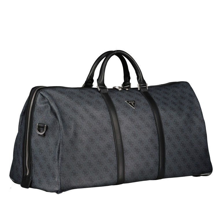 Reisetasche Vezzola Black, Farbe: schwarz, Marke: Guess, EAN: 7628067764937, Abmessungen in cm: 55x33x26, Bild 2 von 6