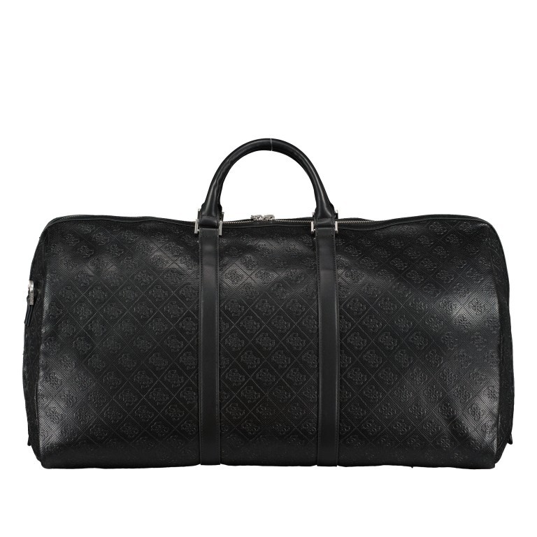 Reisetasche Escape Weekender Black, Farbe: schwarz, Marke: Guess, EAN: 7617076116615, Abmessungen in cm: 55x31x23, Bild 3 von 6