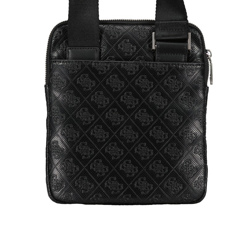 Umhängetasche Escape Black, Farbe: schwarz, Marke: Guess, EAN: 7617076116592, Abmessungen in cm: 20x23.5x2, Bild 3 von 7