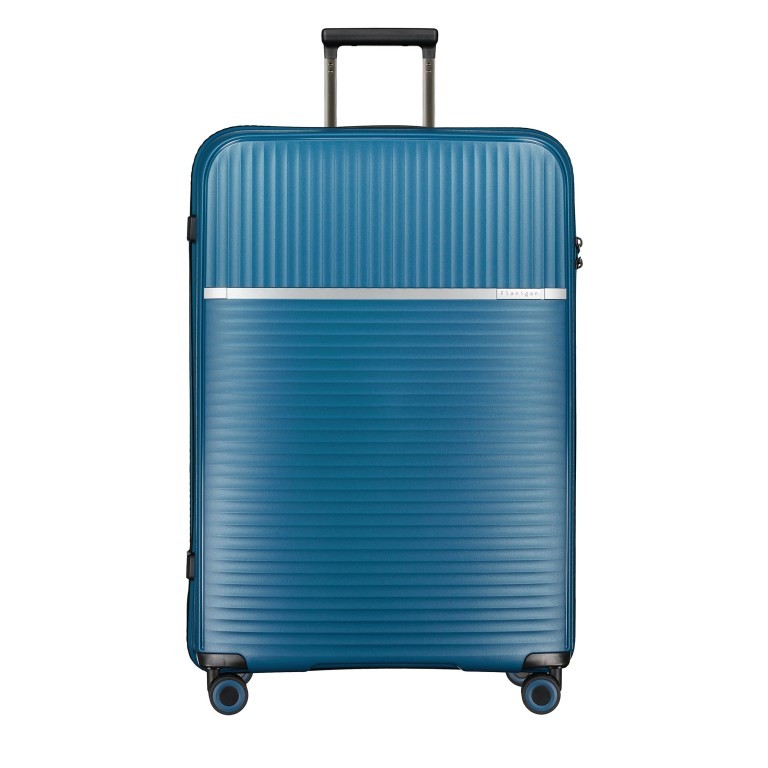 Koffer Calypso L Petrol, Farbe: blau/petrol, Marke: Flanigan, EAN: 4048171004713, Abmessungen in cm: 51x77x30, Bild 1 von 7