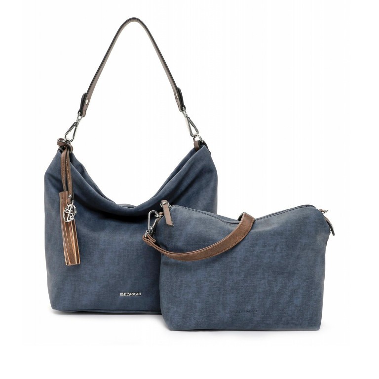 Tasche Elke Bag in Bag Blue, Farbe: blau/petrol, Marke: Emily & Noah, EAN: 4049391336851, Bild 1 von 5