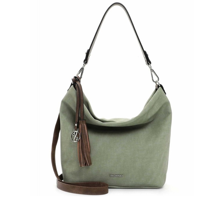 Tasche Elke Bag in Bag zweiteiliges Set Sage, Farbe: grün/oliv, Marke: Emily & Noah, EAN: 4049391345358, Bild 2 von 5
