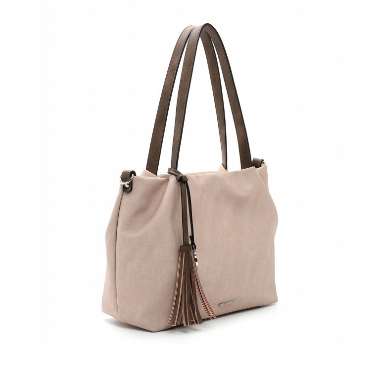 Shopper Elke Bag in Bag zweiteiliges Set Rose, Farbe: rosa/pink, Marke: Emily & Noah, EAN: 4049391345389, Bild 3 von 5