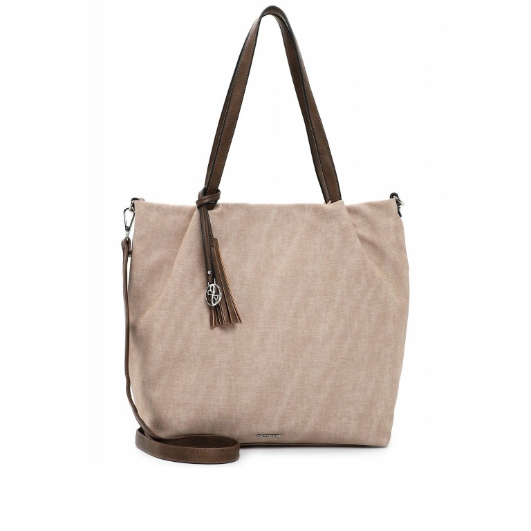 Shopper Elke Bag in Bag zweiteiliges Set Beige, Farbe: beige, Marke: Emily & Noah, EAN: 4049391336974, Bild 2 von 5