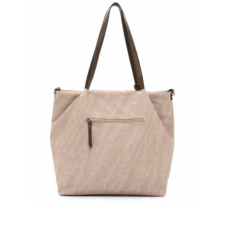 Shopper Elke Bag in Bag zweiteiliges Set Beige, Farbe: beige, Marke: Emily & Noah, EAN: 4049391336974, Bild 4 von 5