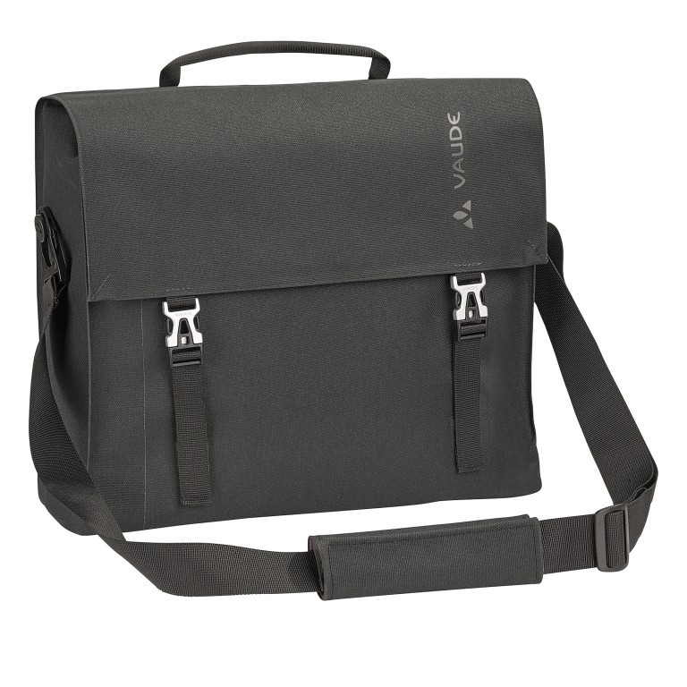 Fahrradtasche Made in Germany Bayreuth III mit Laptopfach 15 Zoll Phantom Black, Farbe: schwarz, Marke: Vaude, EAN: 4052285209643, Abmessungen in cm: 31x35x15, Bild 1 von 6