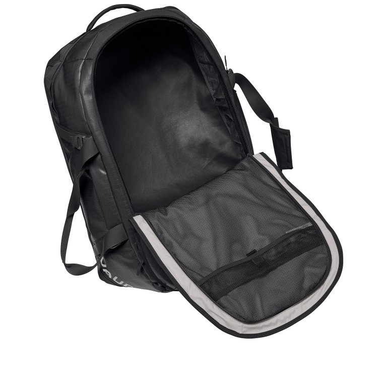 Reisetasche City CityDuffle 65 Black, Farbe: schwarz, Marke: Vaude, EAN: 4062218269132, Abmessungen in cm: 70x40x29, Bild 3 von 6