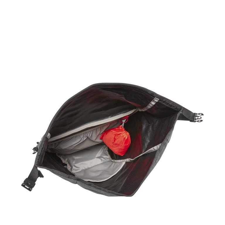 Fahrradtasche Road Master Roll-It Luminum für Gepäckträgerbefestigung Black, Farbe: schwarz, Marke: Vaude, EAN: 4062218380189, Abmessungen in cm: 33x40x18, Bild 4 von 4