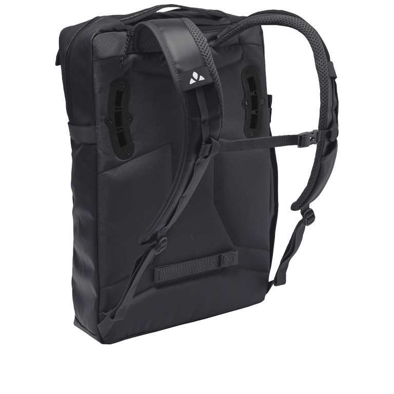 Fahrradtasche / Rucksack Mineo Transformer Backpack 20 mit Laptopfach 15.6 Zoll Black, Farbe: schwarz, Marke: Vaude, EAN: 4062218380028, Abmessungen in cm: 34x48x12, Bild 5 von 10