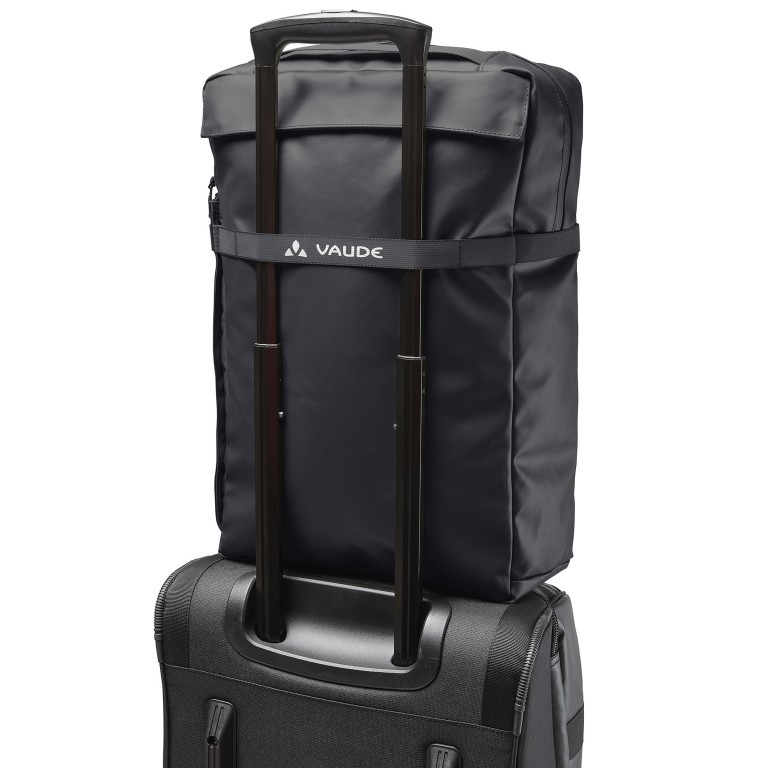 Fahrradtasche / Rucksack Mineo Transformer Backpack 20 mit Laptopfach 15.6 Zoll Black, Farbe: schwarz, Marke: Vaude, EAN: 4062218380028, Abmessungen in cm: 34x48x12, Bild 6 von 10
