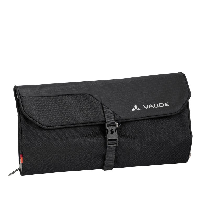Kulturbeutel Tecowrap II wickelbar Black, Farbe: schwarz, Marke: Vaude, EAN: 4052285712976, Abmessungen in cm: 32x17x2, Bild 1 von 2