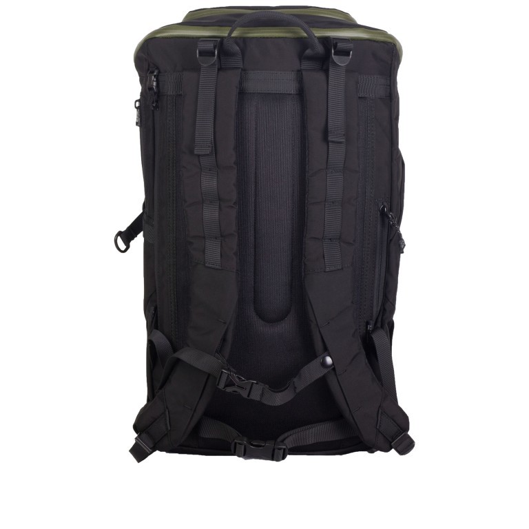 Rucksack Dynamic Large mit Laptopfach 15 Zoll Black Army, Farbe: schwarz, Marke: Doughnut, EAN: 4897065909258, Abmessungen in cm: 29x50x14, Bild 3 von 8