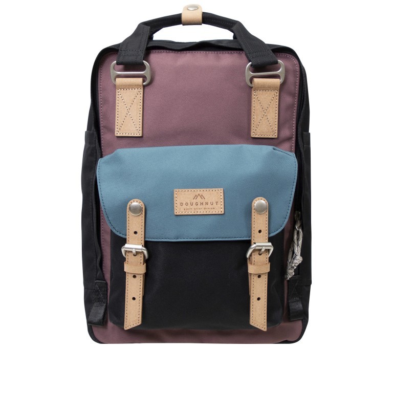 Rucksack Reborn Series Macaroon mit Laptopfach 14 Zoll Volumen 16 Liter Plum Denim, Farbe: flieder/lila, Marke: Doughnut, EAN: 4895222508559, Abmessungen in cm: 27x38x13, Bild 1 von 13