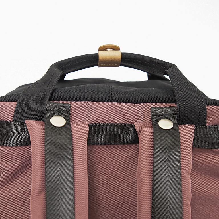 Rucksack Reborn Series Macaroon mit Laptopfach 14 Zoll Volumen 16 Liter Plum Denim, Farbe: flieder/lila, Marke: Doughnut, EAN: 4895222508559, Abmessungen in cm: 27x38x13, Bild 10 von 13