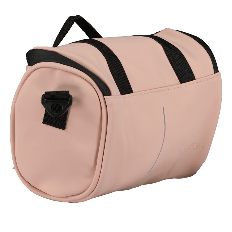 Fahrradtasche mit Lenkerbefestigung Rose, Farbe: rosa/pink, Marke: Blackbeat, EAN: 4066727000187, Abmessungen in cm: 28x16x10, Bild 2 von 6