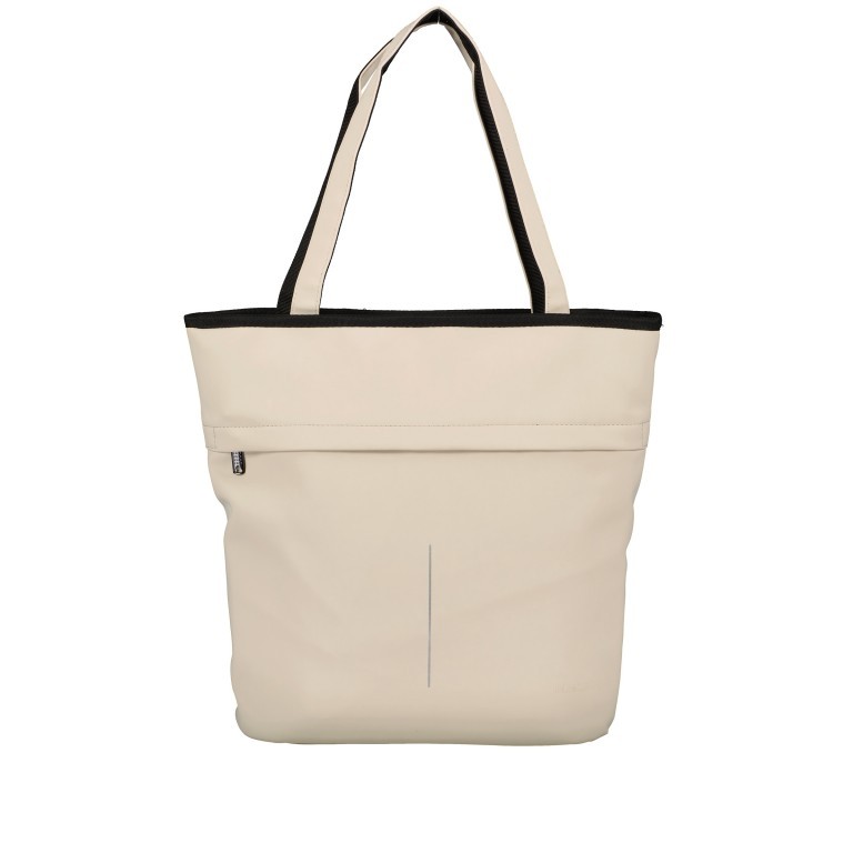 Fahrradtasche Shopper mit Gepäckträgerbefestigung Beige, Farbe: beige, Marke: Blackbeat, EAN: 4066727000231, Abmessungen in cm: 31x37x14, Bild 1 von 8