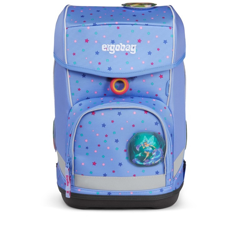 Schulranzen Cubo Set 5-teilig Modell 2022 Bärzaubernd, Farbe: blau/petrol, Marke: Ergobag, EAN: 4057081119493, Abmessungen in cm: 25x40x20, Bild 2 von 12