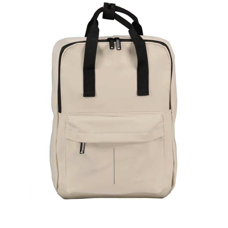 Fahrradtasche Rucksack mit Gepäckträgerbefestigung Beige, Farbe: beige, Marke: Blackbeat, EAN: 4066727000293, Abmessungen in cm: 26x35x10, Bild 1 von 4