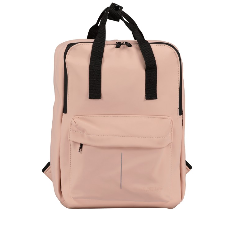 Fahrradtasche Rucksack mit Gepäckträgerbefestigung Rose, Farbe: rosa/pink, Marke: Blackbeat, EAN: 4066727000309, Abmessungen in cm: 26x35x10, Bild 1 von 4