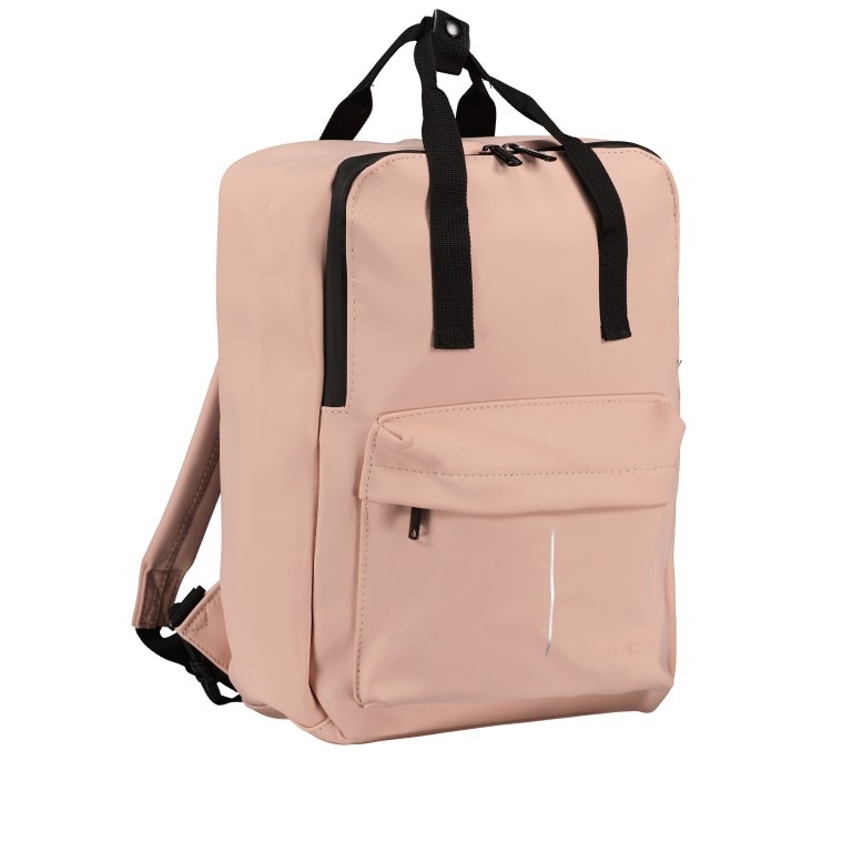 Fahrradtasche Rucksack mit Gepäckträgerbefestigung Rose, Farbe: rosa/pink, Marke: Blackbeat, EAN: 4066727000309, Abmessungen in cm: 26x35x10, Bild 2 von 4