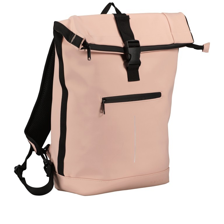 Fahrradtasche Rucksack mit Gepäckträgerbefestigung Rose, Farbe: rosa/pink, Marke: Blackbeat, EAN: 4066727000330, Abmessungen in cm: 29x45x11, Bild 2 von 4