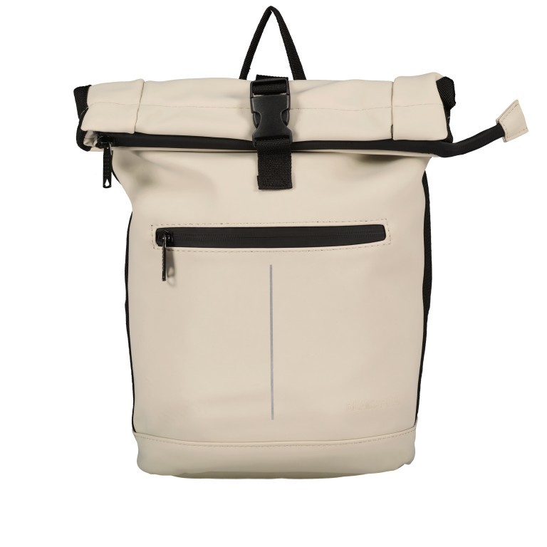 Fahrradtasche / Rucksack für Gepäckträgerbefestigung Beige, Farbe: beige, Marke: Blackbeat, EAN: 4066727000361, Abmessungen in cm: 20x33x10, Bild 1 von 10