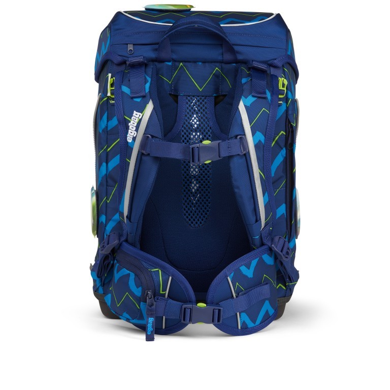Schulranzen Cubo Set 5-teilig Modell 2022 FallrückziehBär, Farbe: blau/petrol, Marke: Ergobag, EAN: 4057081119523, Abmessungen in cm: 25x40x20, Bild 5 von 12