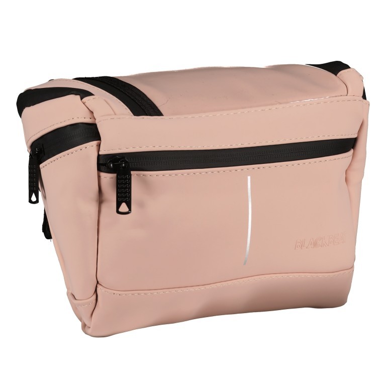 Fahrradtasche für Lenkerbefestigung Rose, Farbe: rosa/pink, Marke: Blackbeat, EAN: 4066727000217, Abmessungen in cm: 22x17x3, Bild 2 von 7