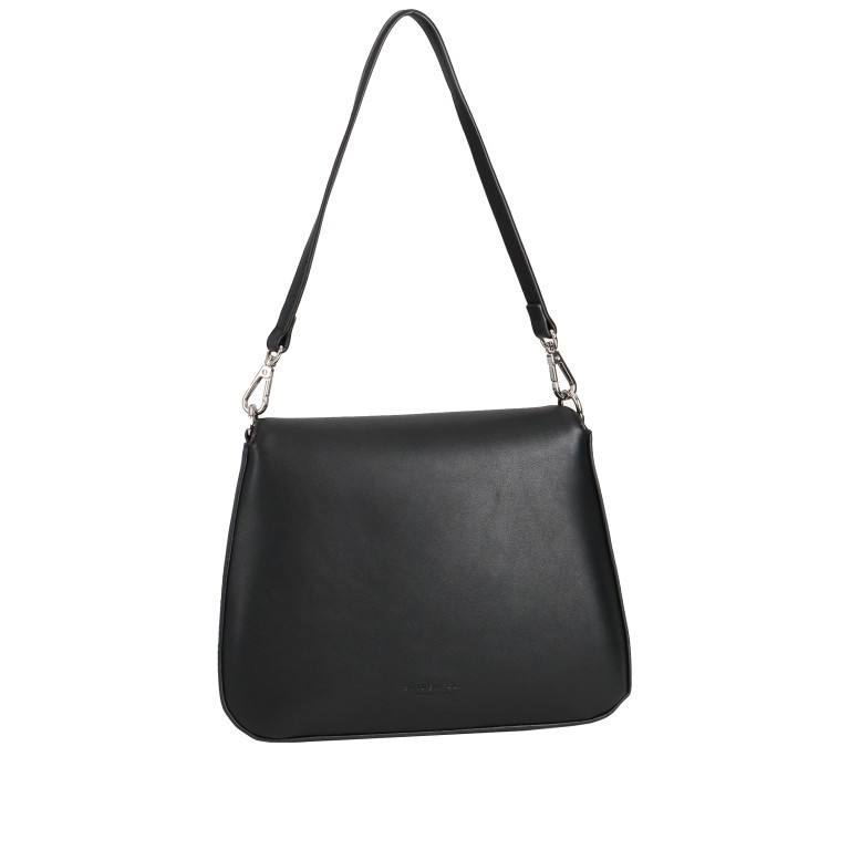 Tasche Bente Saddle Black Silver, Farbe: schwarz, Marke: Seidenfelt, EAN: 4251817617509, Abmessungen in cm: 25x20x5, Bild 2 von 7