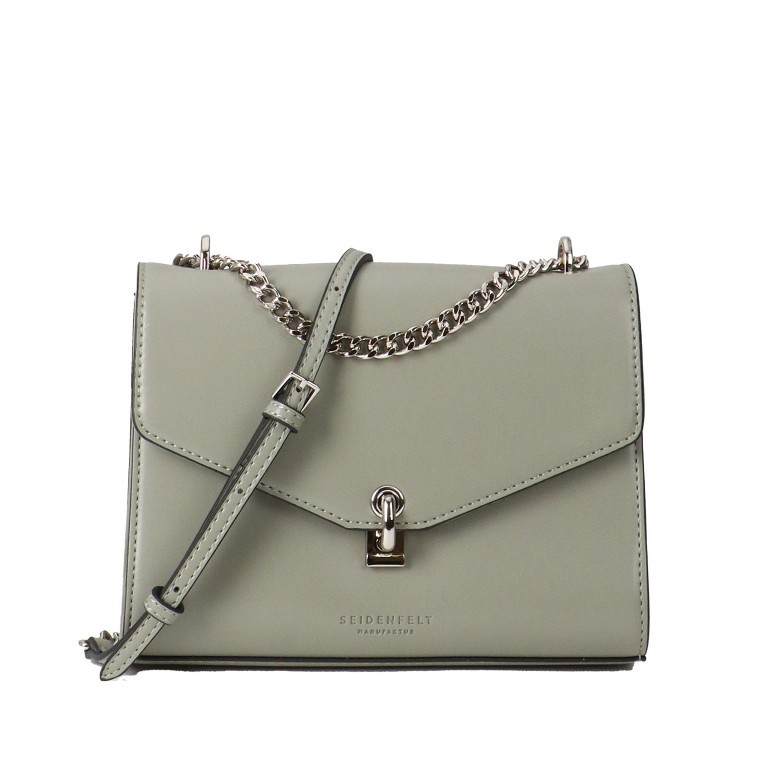 Umhängetasche Kisa Light Khaki, Farbe: grün/oliv, Marke: Seidenfelt, EAN: 4251817616809, Abmessungen in cm: 20.5x15.5x9, Bild 1 von 9