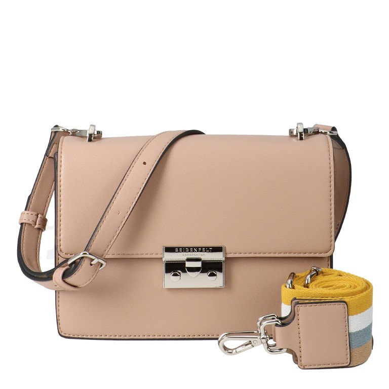 Umhängetasche Mons Sand, Farbe: beige, Marke: Seidenfelt, EAN: 4251817617233, Abmessungen in cm: 22x16x7, Bild 1 von 5