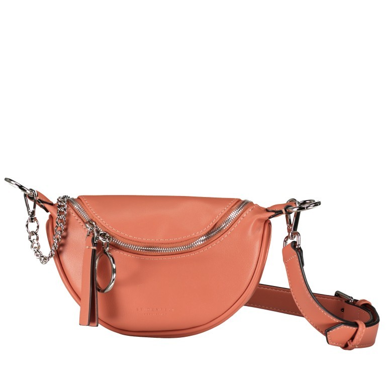 Gürteltasche / Umhängetasche Skien II Dark Blush Silver, Farbe: rot/weinrot, Marke: Seidenfelt, EAN: 4251817617929, Abmessungen in cm: 22x13x7, Bild 1 von 7