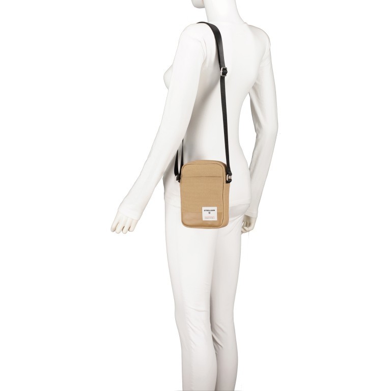 Umhängetasche Tottenham Clint XSVZ Beige, Farbe: beige, Marke: Strellson, EAN: 4048835030126, Abmessungen in cm: 13x19x5, Bild 4 von 7