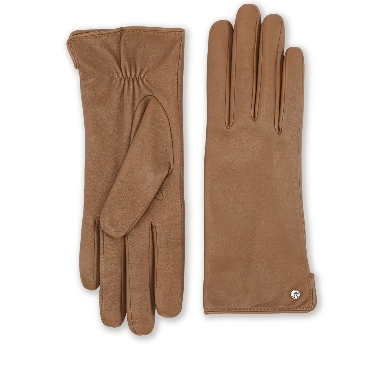 Handschuhe Xenia Damen Leder Größe 7,5 Cognac, Farbe: cognac, Marke: Adax, EAN: 5705483248257, Bild 1 von 1