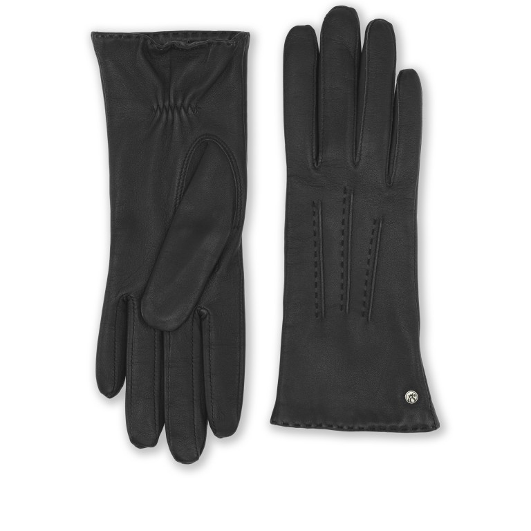 Handschuhe Sisse Damen Leder Größe 7,5 Black, Farbe: schwarz, Marke: Adax, EAN: 5705483155586, Bild 1 von 1