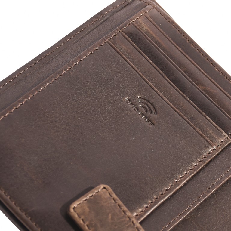 Geldbörse Birkheim Friedolf mit RFID-Schutz Dunkelbraun, Farbe: braun, Marke: Maitre, EAN: 4048835007548, Abmessungen in cm: 10x12x2.5, Bild 6 von 6