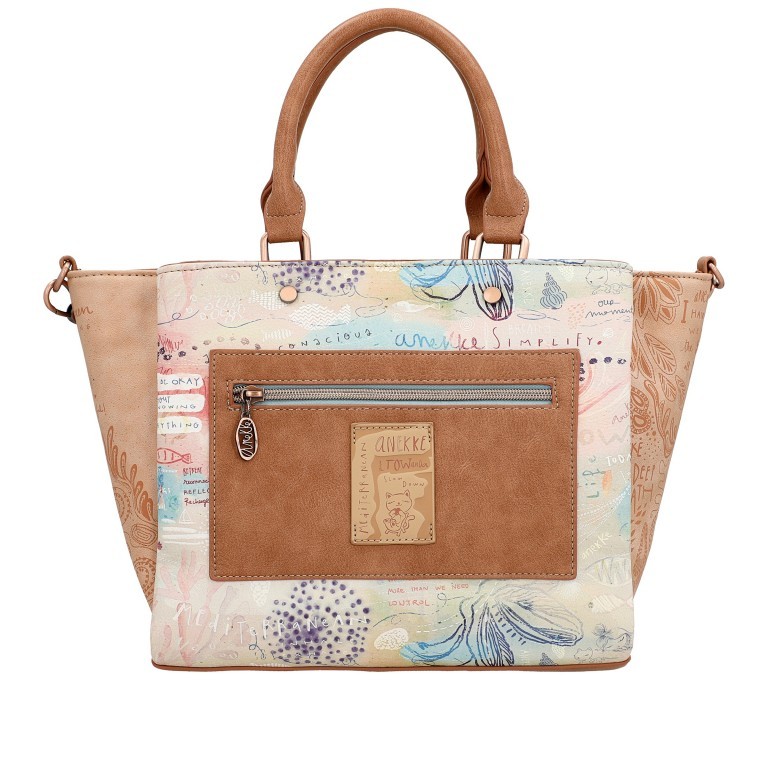 Handtasche Mediterranean Short Handle Bag Beige, Farbe: beige, Marke: Anekke, EAN: 8434172165205, Bild 4 von 10