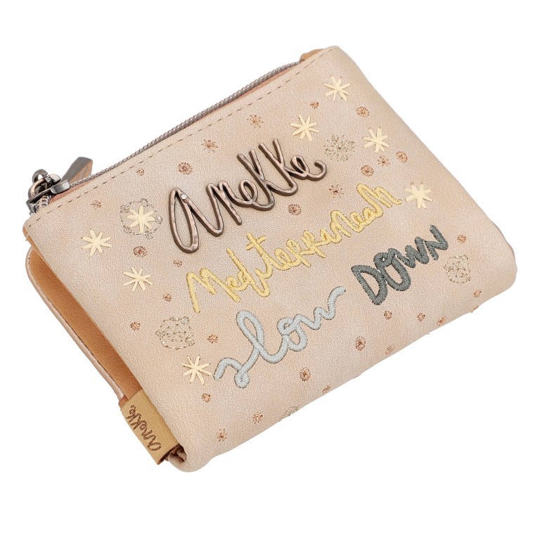 Geldbörse Mediterranean Wallet Beige, Farbe: beige, Marke: Anekke, EAN: 8434172174900, Abmessungen in cm: 12x9x3, Bild 8 von 9