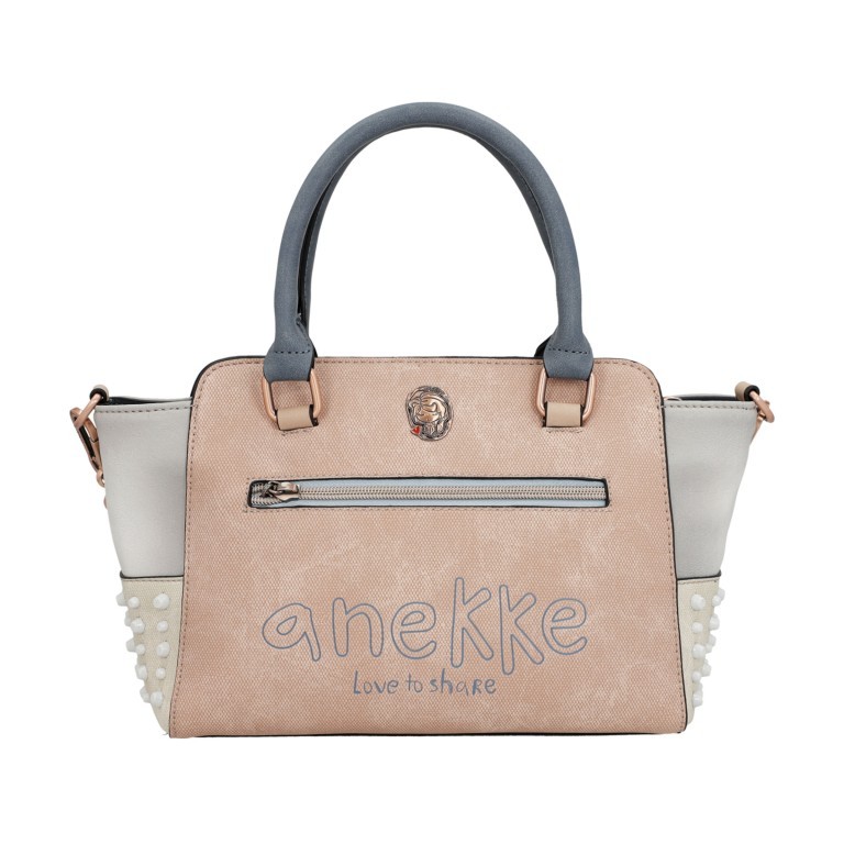 Handtasche Fun & Music Shorthandle Bag Grau, Farbe: grau, Marke: Anekke, EAN: 8434172161603, Bild 4 von 11