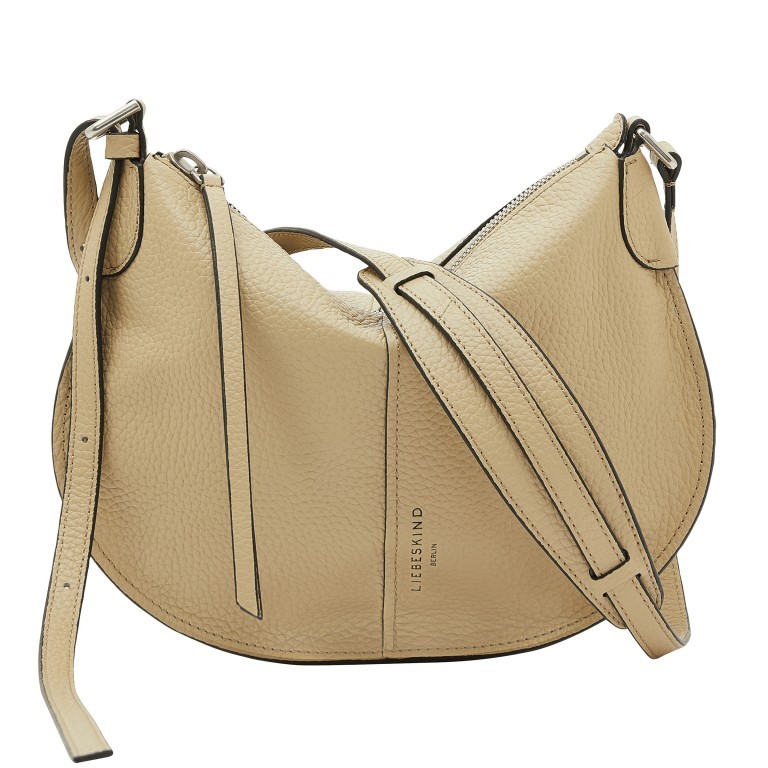 Beuteltasche Heavy Pebble Naomi Hobo S Oat, Farbe: beige, Marke: Liebeskind Berlin, EAN: 4064657011587, Abmessungen in cm: 30x23x0.5, Bild 1 von 5